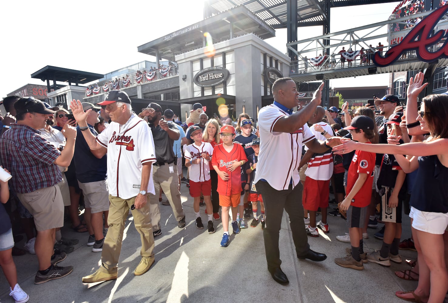 Photos: Braves celebrate landing All-Star game