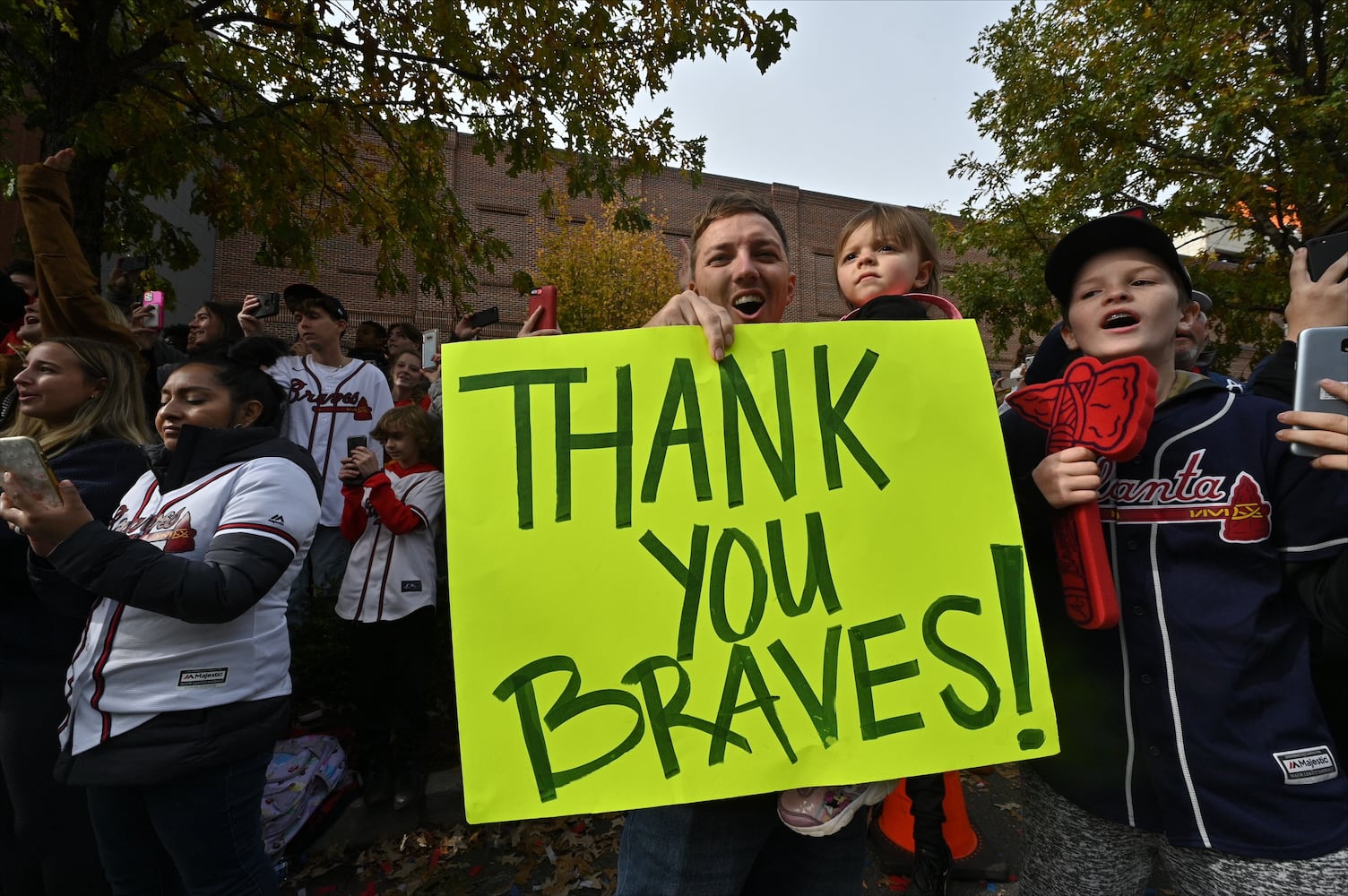 Braves parade truist