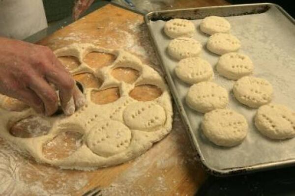 Chef Scott Peacock, best known locally as the former chef at Decatur's Watershed restaurant, says you'll be surprised how easy it is to make biscuits from scratch. And he offers advice on how to serve them, too. 2008 photo.Louie Favorite / AJC