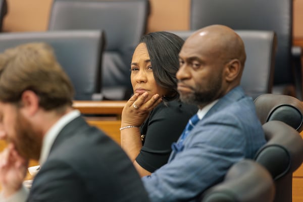 The Georgia Court of Appeals, in a 2-1 decision, ruled this week that Fulton County District Attorney Fani Willis' onetime romantic relationship with special prosecutor Nathan Wade (right) was a conflict of interest, and the judges wrote that it was "a rare case in which disqualification is mandated." Willis plans to appeal the case to the state Supreme Court. (Arvin Temkar/AJC)