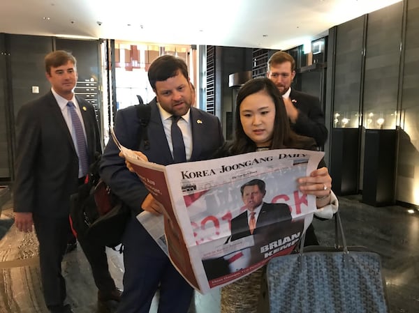 Georgia state Rep. Tim Fleming (center) R-Covington, will be a guest on the "Politically Georgia" show.