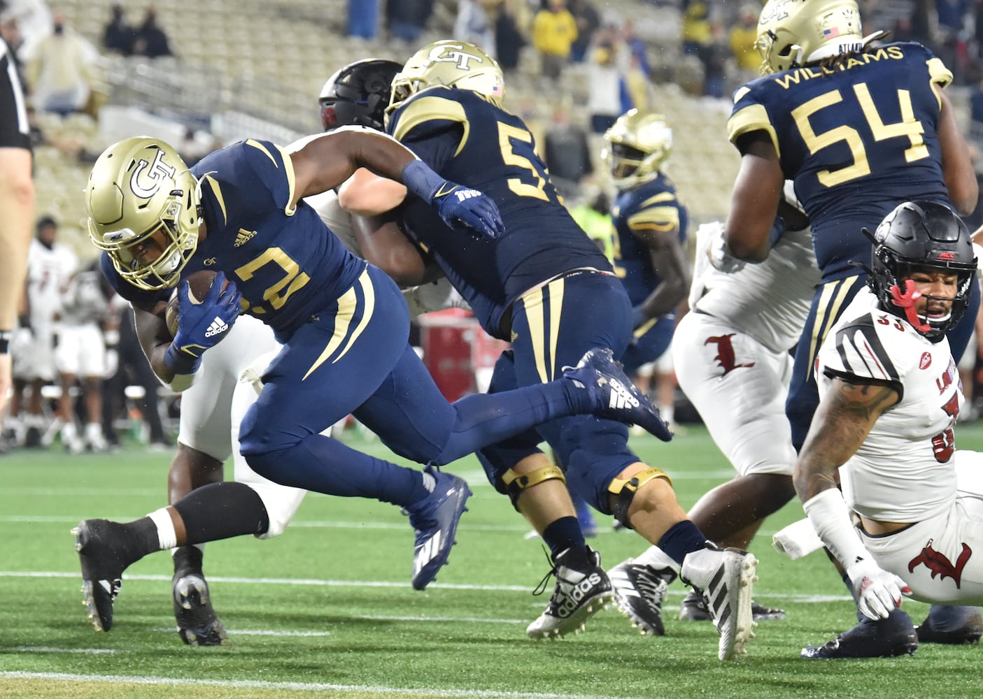 Georgia Tech vs Louisville game