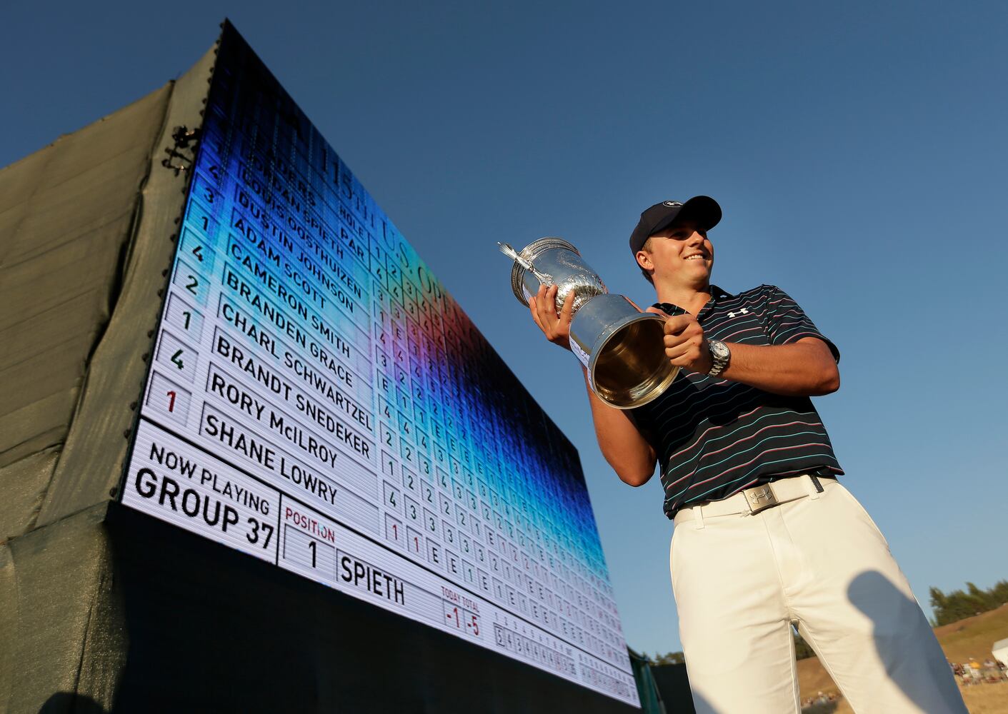 Jordan Spieth wins US Open, 06.21.15