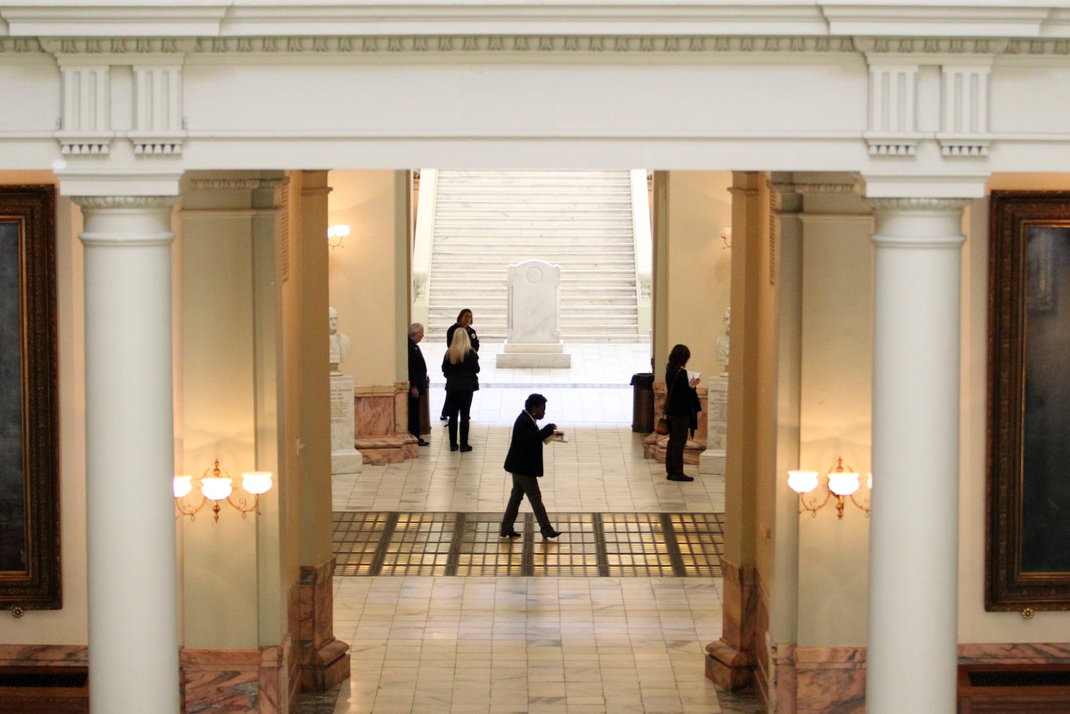 A view from the rotunda