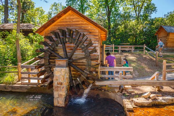 The Living History Park in North Augusta, South Carolina, recreates the 18th century life of colonial times on its 7.5-acre grounds.
Courtesy of Thoroughbred Country