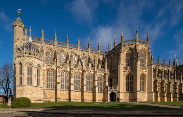 St George's Chapel at Windsor Castle, where Prince Harry and Meghan Markle will have their wedding service. (Photo by Dominic Lipinski - WPA Pool/Getty Images)