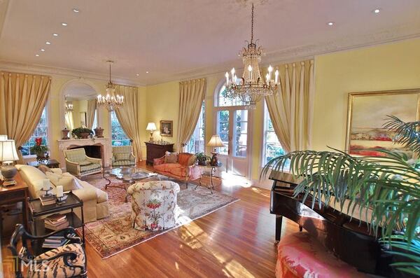 The home at Springdale Road is described as "one of the most elegant homes in Druid Hills."