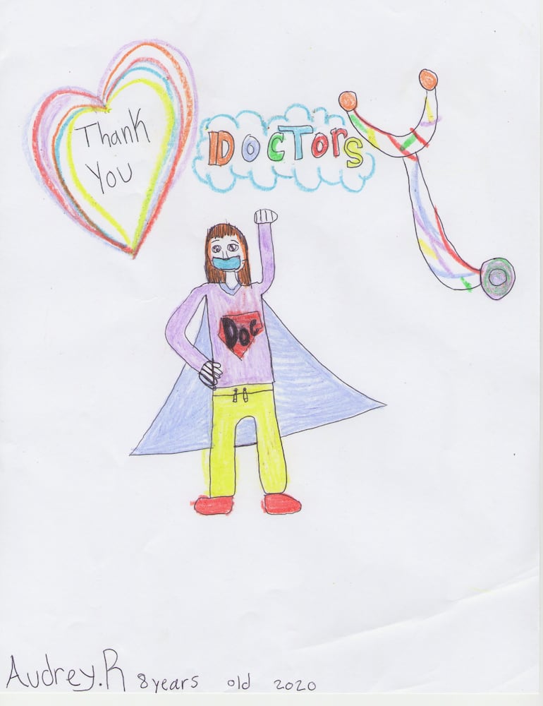 Art from the Heart: Kids thank front-line health care workers