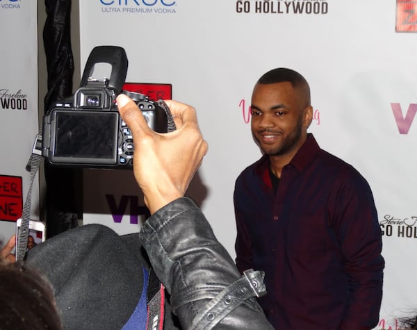 Don Juan reluctantly did the red carpet. CREDIT: Rodney Ho/ rho@ajc.com