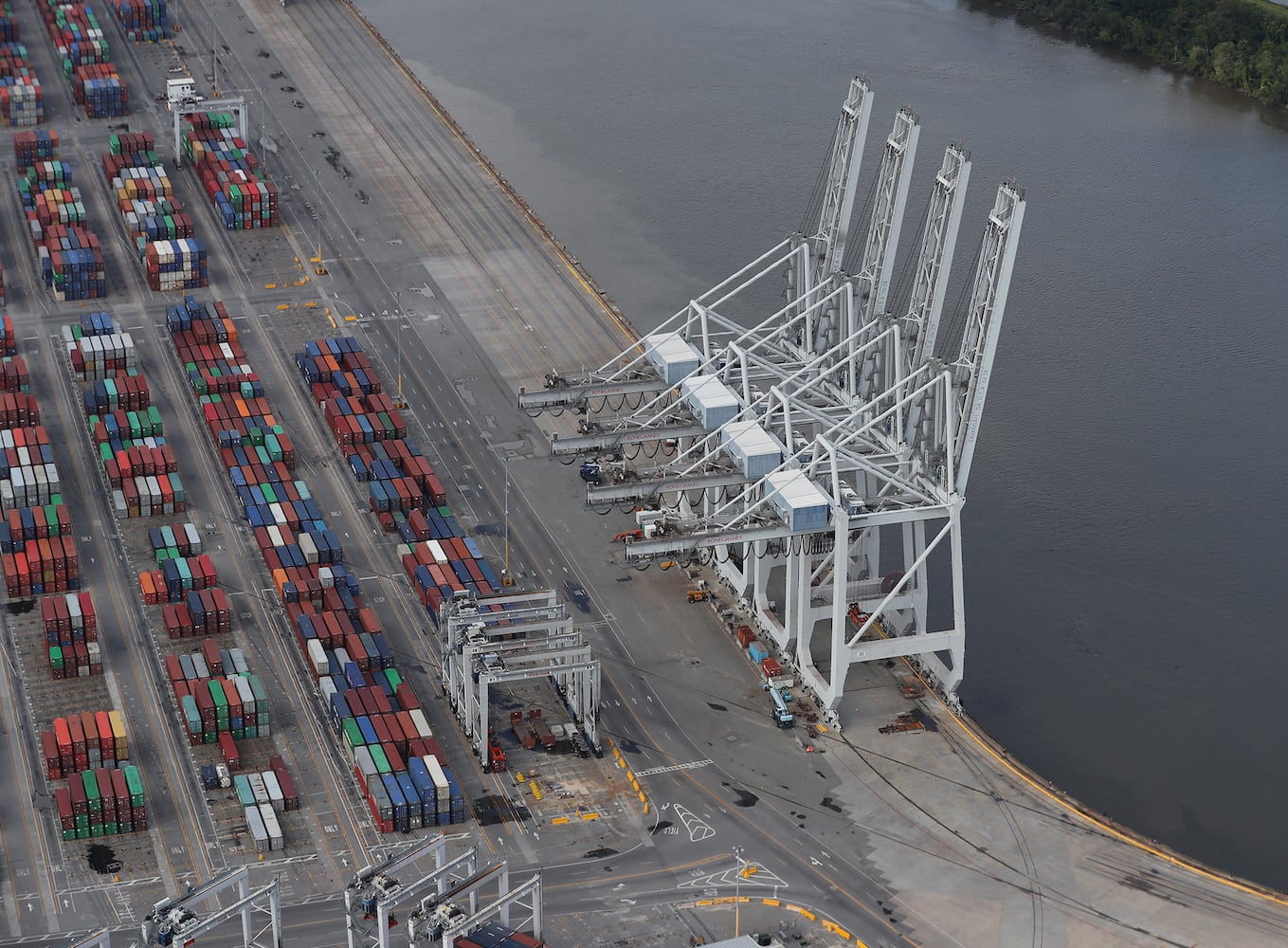 Aerial photos show Irma's impact on coastal Georgia