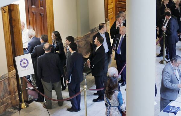 Republicans line up for qualifying in March. Statewide races this year include governor and lieutenant governor. Also, all seats in the state Legislature and all seats in the U.S. House are up for a vote in November. BOB ANDRES /BANDRES@AJC.COM