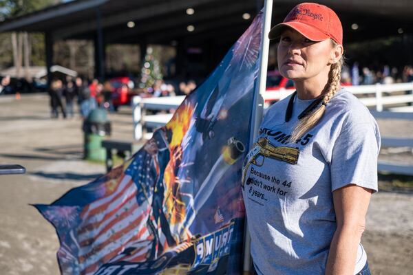 Tammy Converse of Grayson, a Trump supporter, says she may not vote in the state's  U.S. Senate runoffs, even if that means ceding control of Congress to the Democrats. “I don’t think we should vote until we fix the systems. We need to let them know that it’s not acceptable,” she said of state Republican leaders. “It’s tough. But I don’t think any voting is acceptable until they prove it’s safe.” Ben Gray for the Atlanta Journal-Constitution