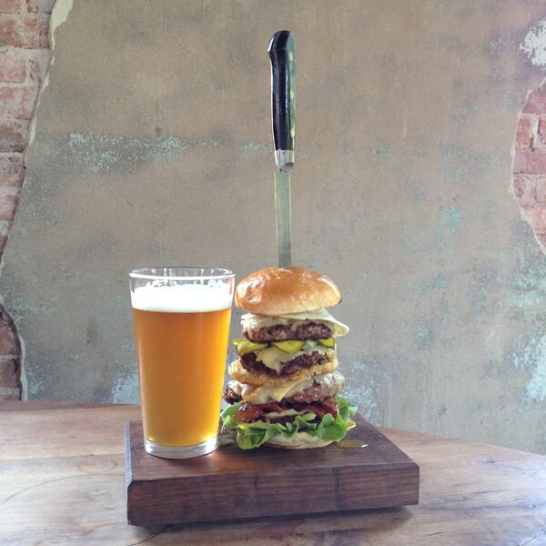 Parish's Monster burger