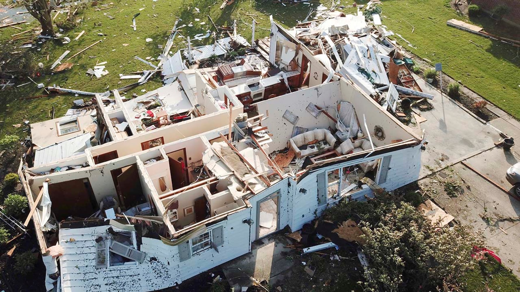 Photos: Tornadoes sweep through Ohio's Miami Valley, causing injuries, destruction