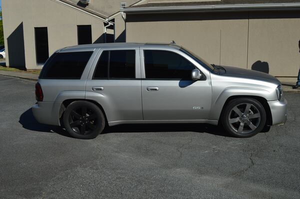 This is the 2007 Chevrolet Trailblazer that Cobb County police believe the suspect was racing moments before a deadly April 7 collision.