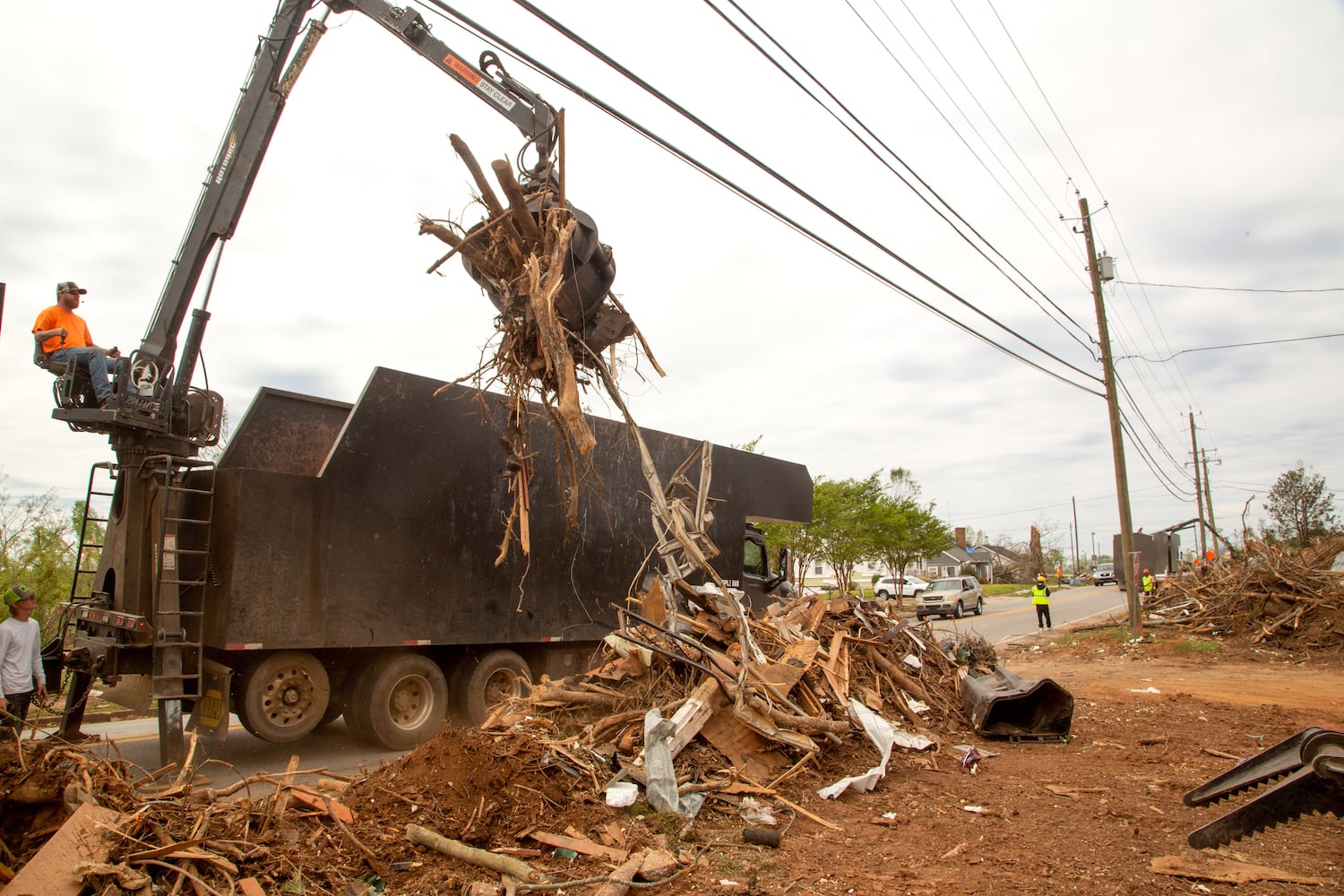 Sens. Raphael Warnock and Jon Ossoff will survey recent storm damage