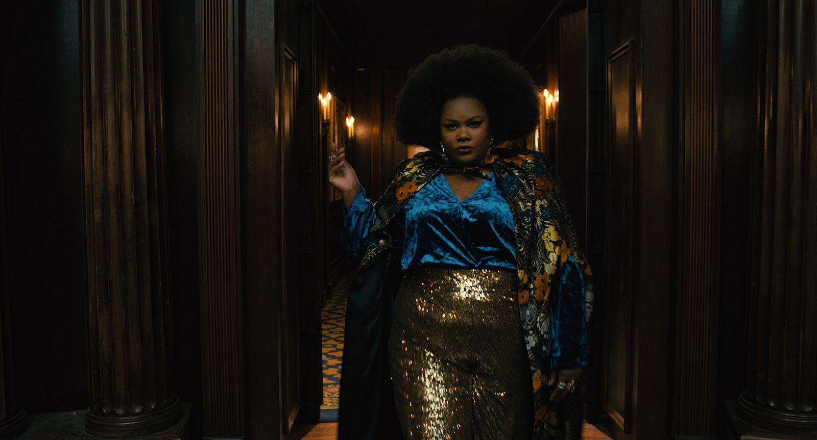 Nicole Byer stars as "Dede" in writer/director Kobi Libii's "The American Society of Magical Negroes," which hits theaters nationwide on March 15, 2024 (Focus Features)