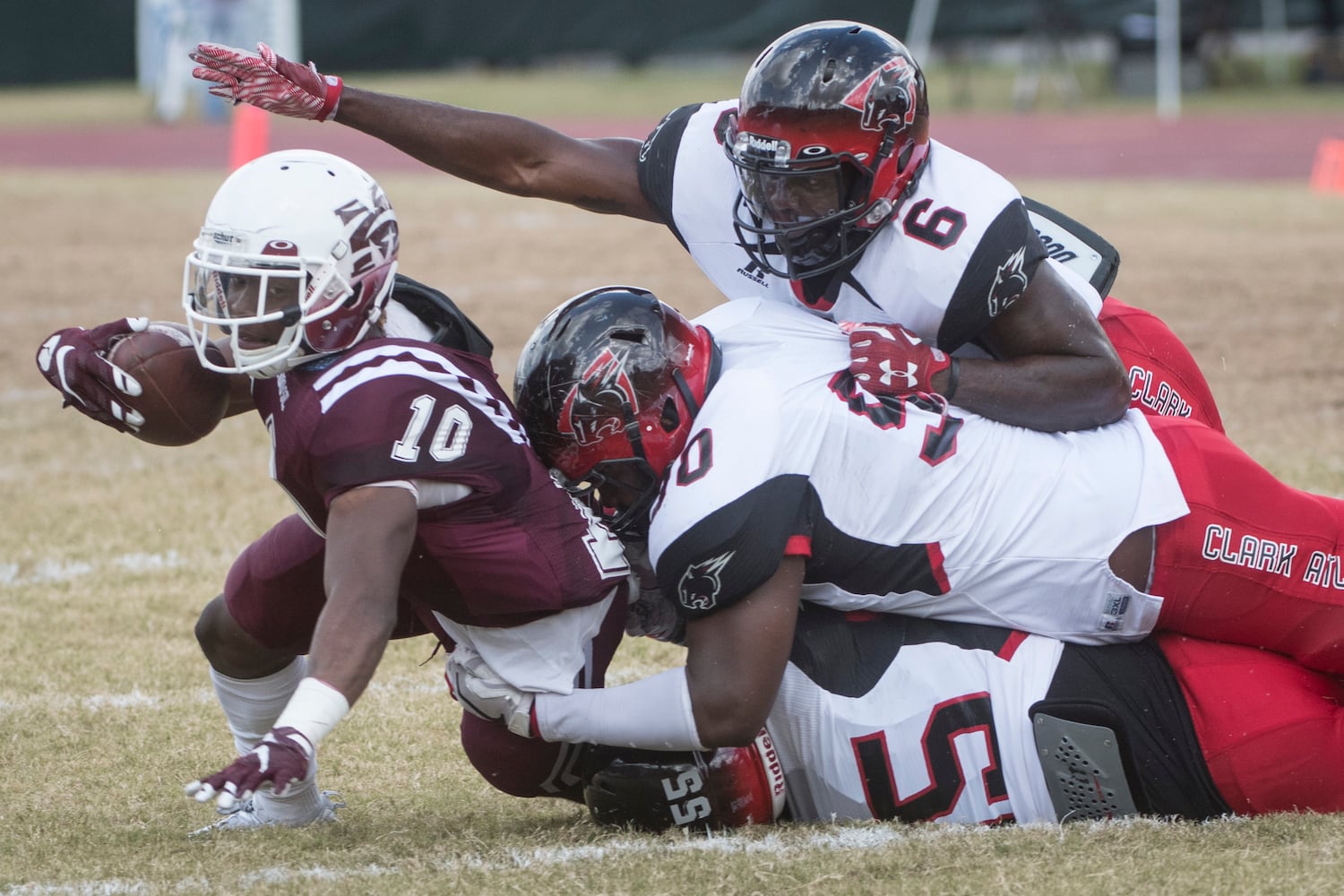 Photos: Morehouse overwhelms Clark