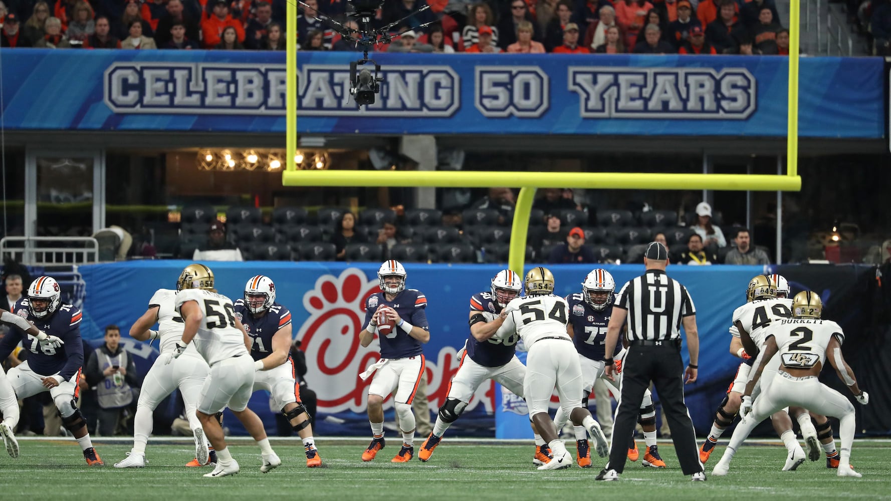 Chick-fil-A Peach Bowl: Auburn vs. UCF