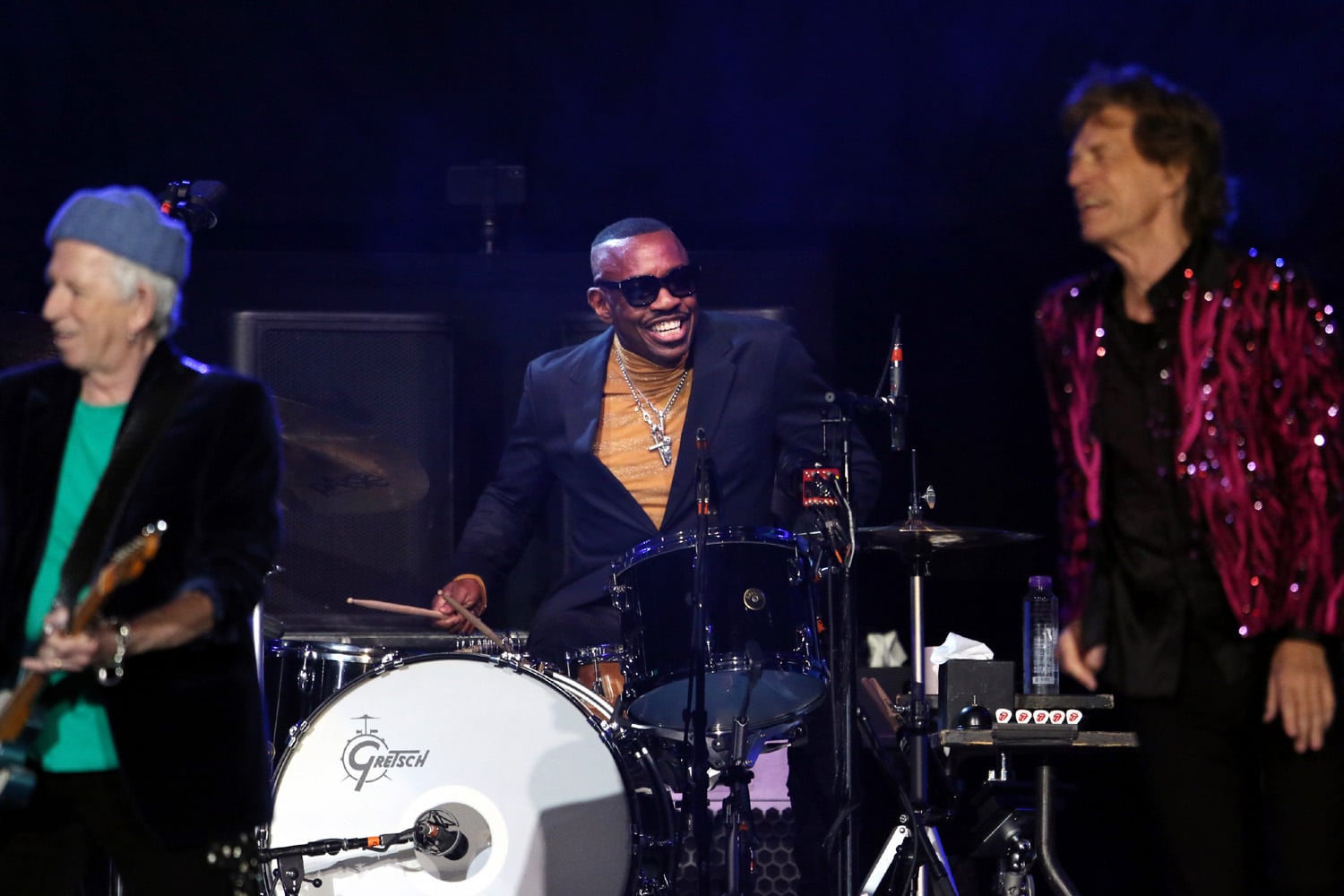 - Drummer Steve Jordan replaced the late Charlie Watts
The Rolling Stones brought their No Filter Tour to Mercedes Benz Stadium on Thursday, November 11, 2021, with the Zac Brown  Band opening up.
Robb Cohen for the Atlanta Journal-Constitution