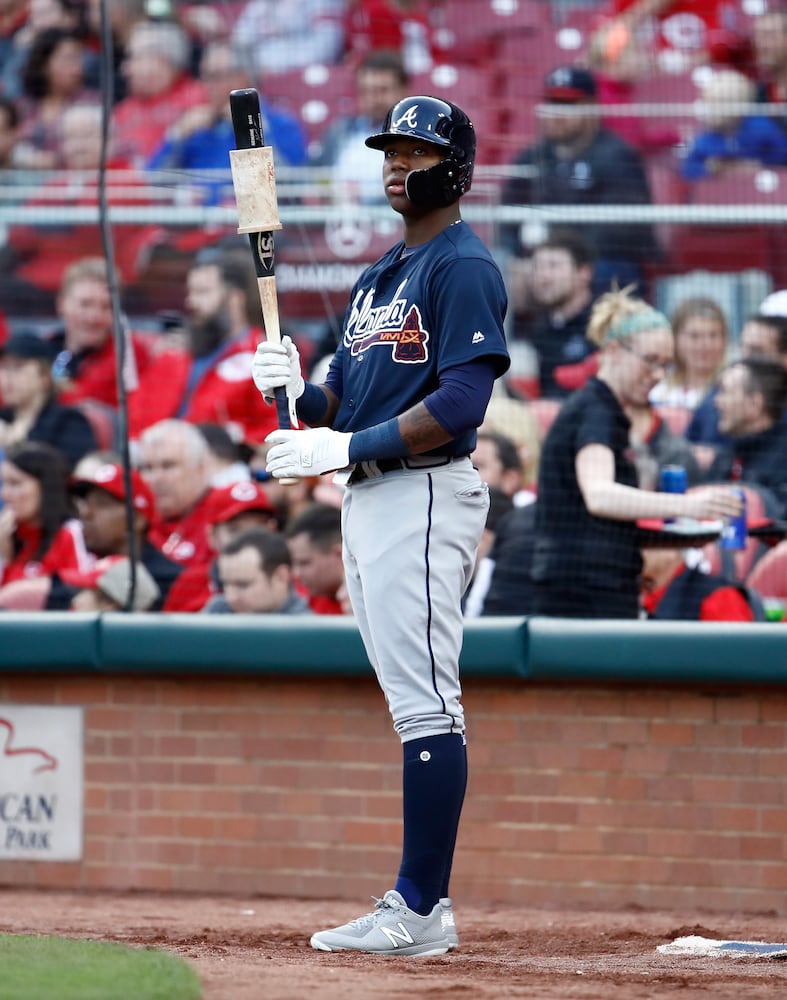 Photos: Ronald Acuna makes debut with Braves