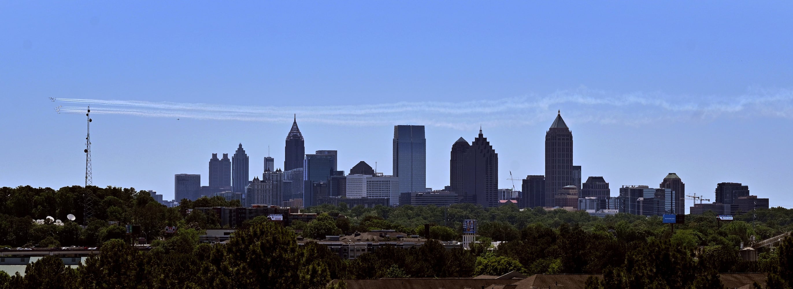 PHOTOS: Blue Angels, Thunderbirds to fly over Atlanta