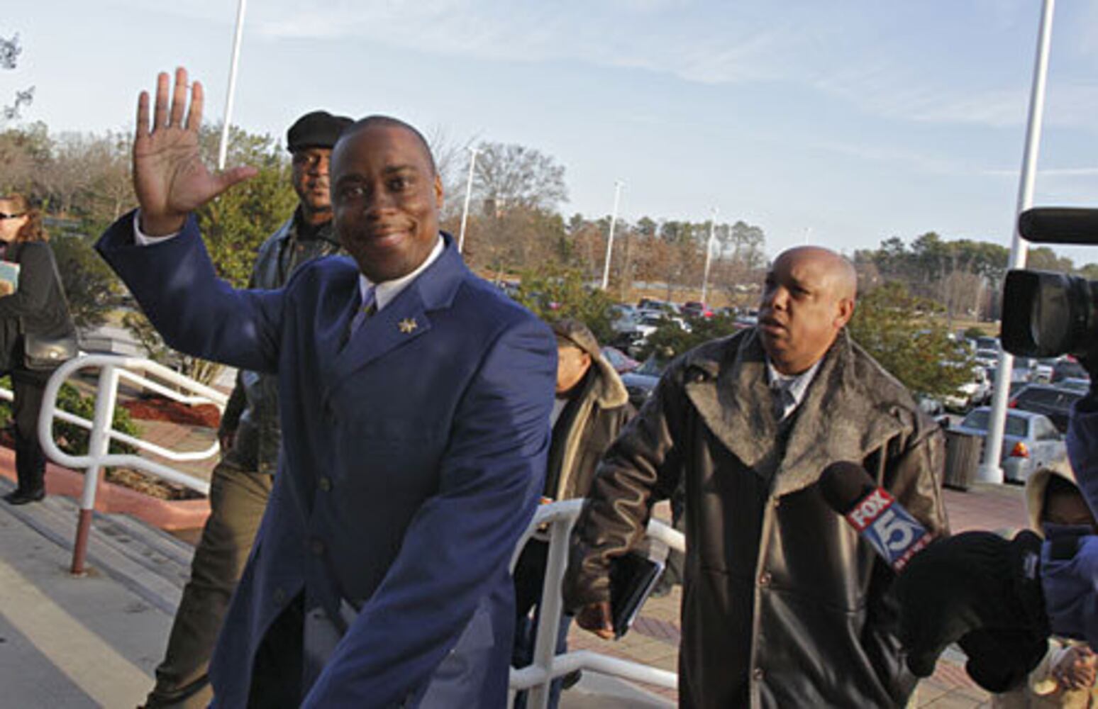 Ex-sheriff Victor Hill in Clayton court