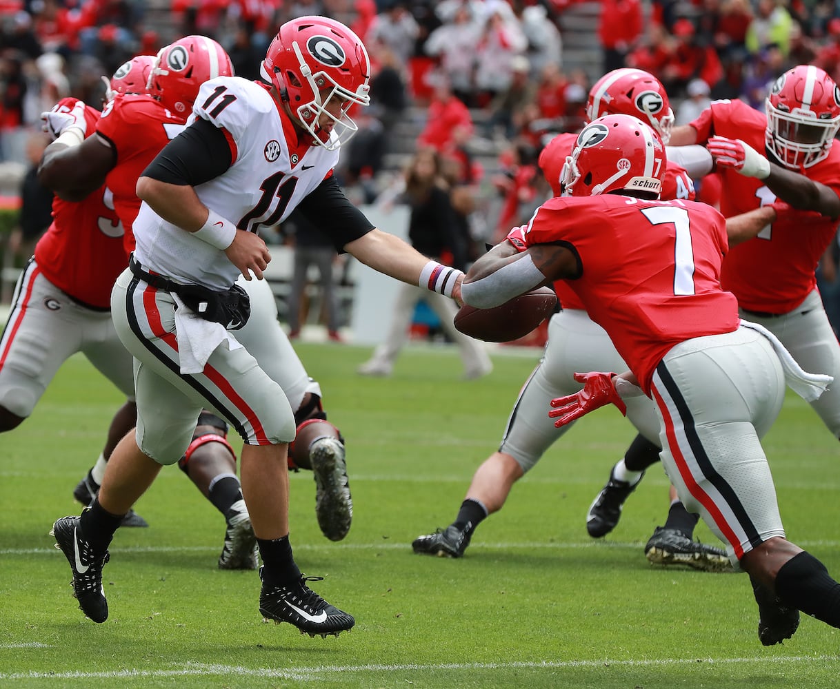 Photos: Bulldogs back on the field at G-Day scrimmage