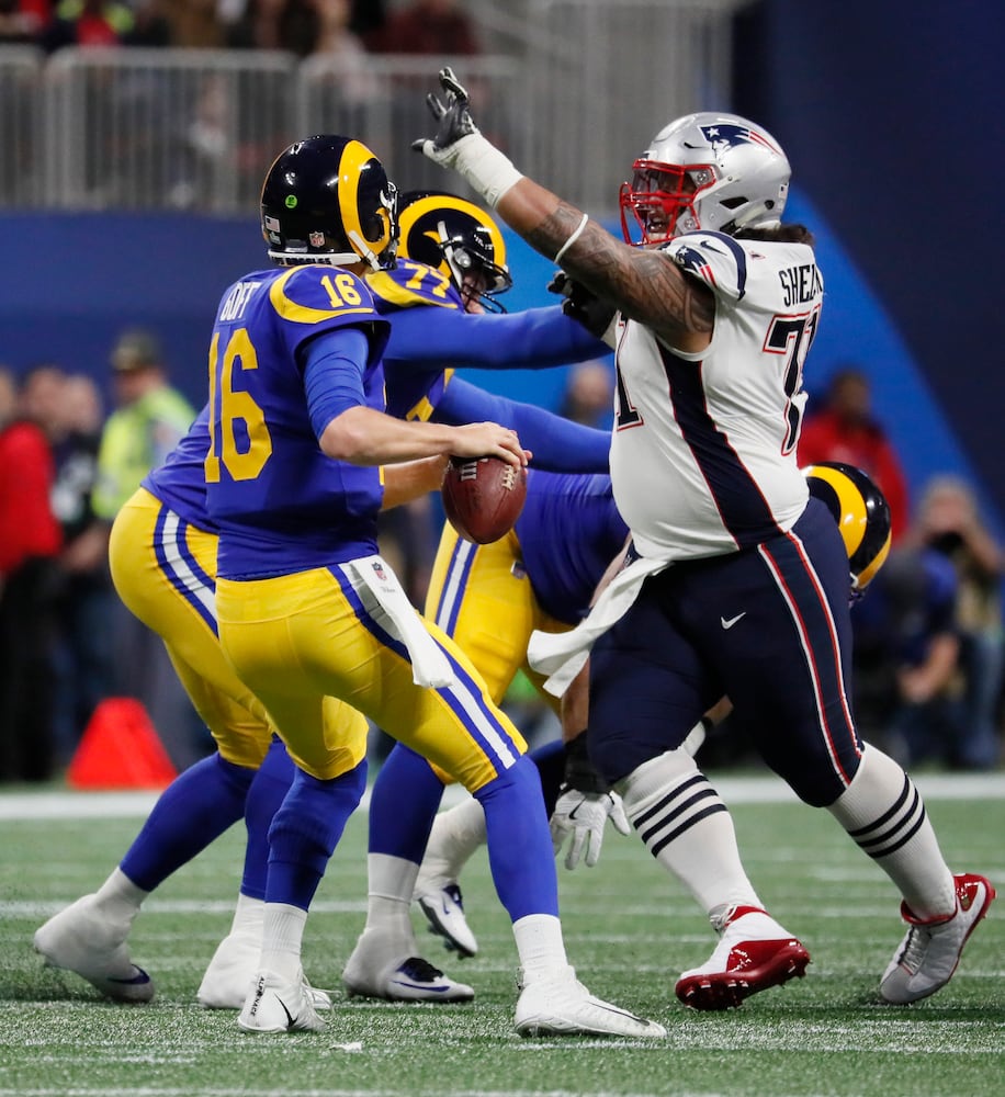 Photos: Patriots, Rams collide in Super Bowl in Atlanta