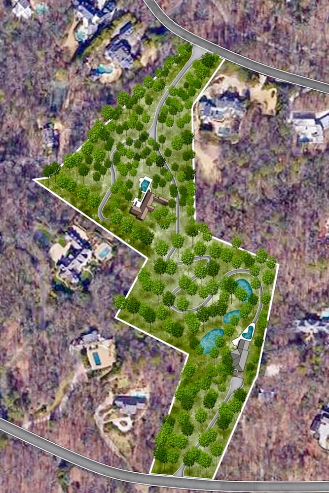 Over 11 acres on the market for custom Italian-designed Buckhead home