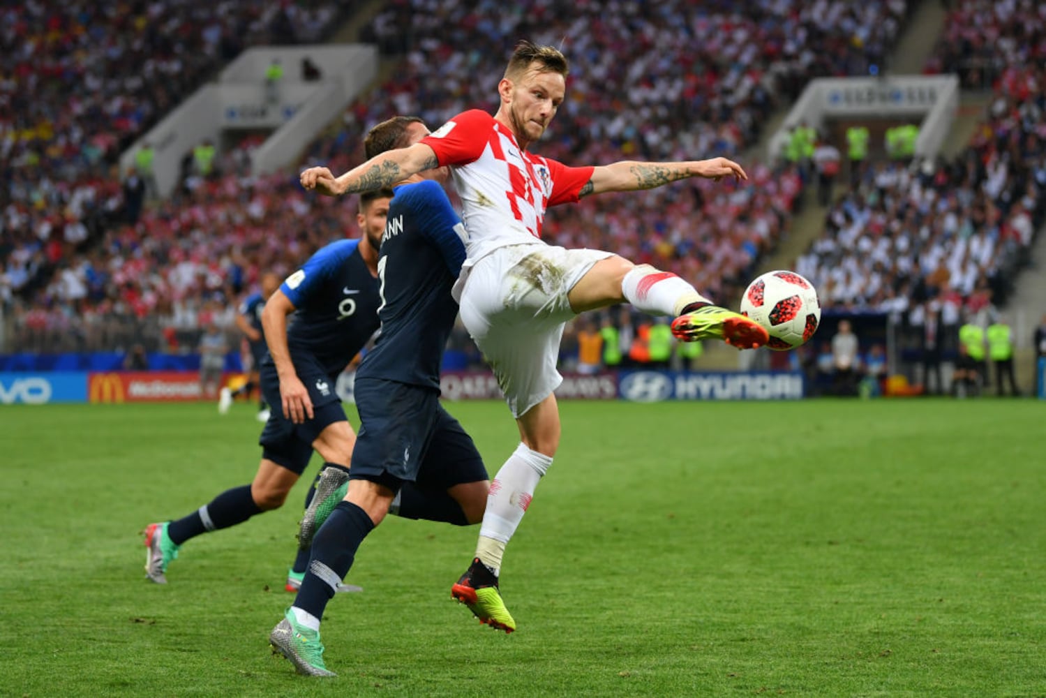 Photos: 2018 World Cup final -- France vs. Croatia