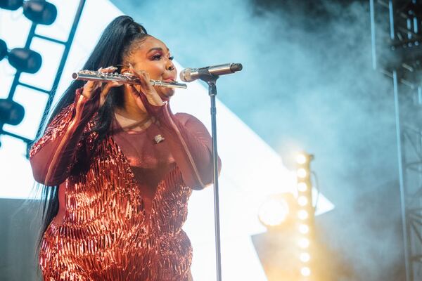 Lizzo, seen here at the 2019 Coachella Valley Music and Arts Festival on April 21, 2019, plays a sold-out show at the Tabernacle on May 9.