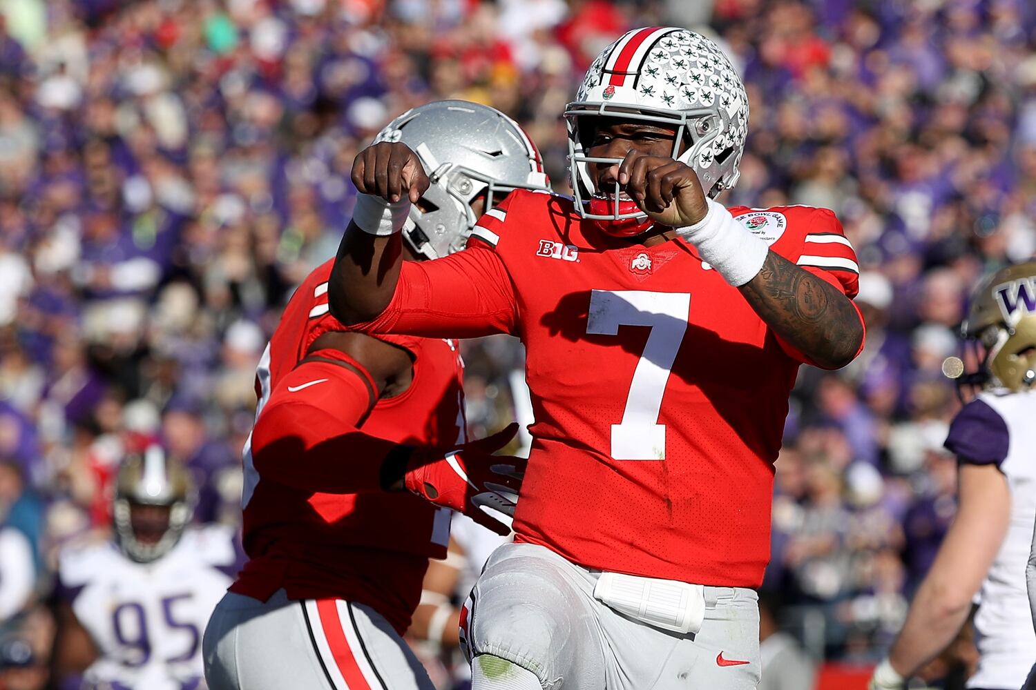 Photos: Ohio State holds off Washington to win 2019 Rose Bowl