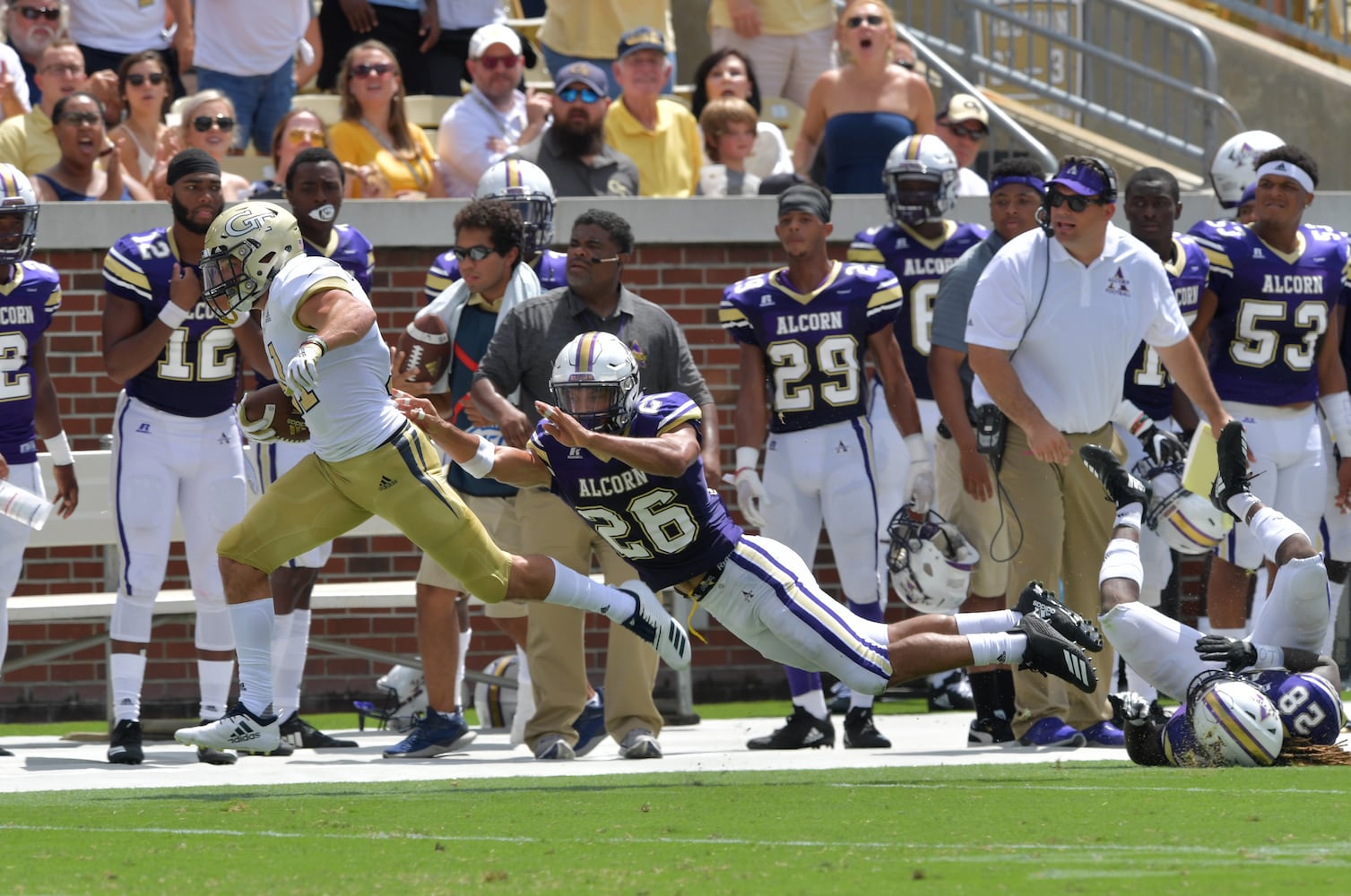 Photos: Georgia Tech routs Alcorn State in season opener