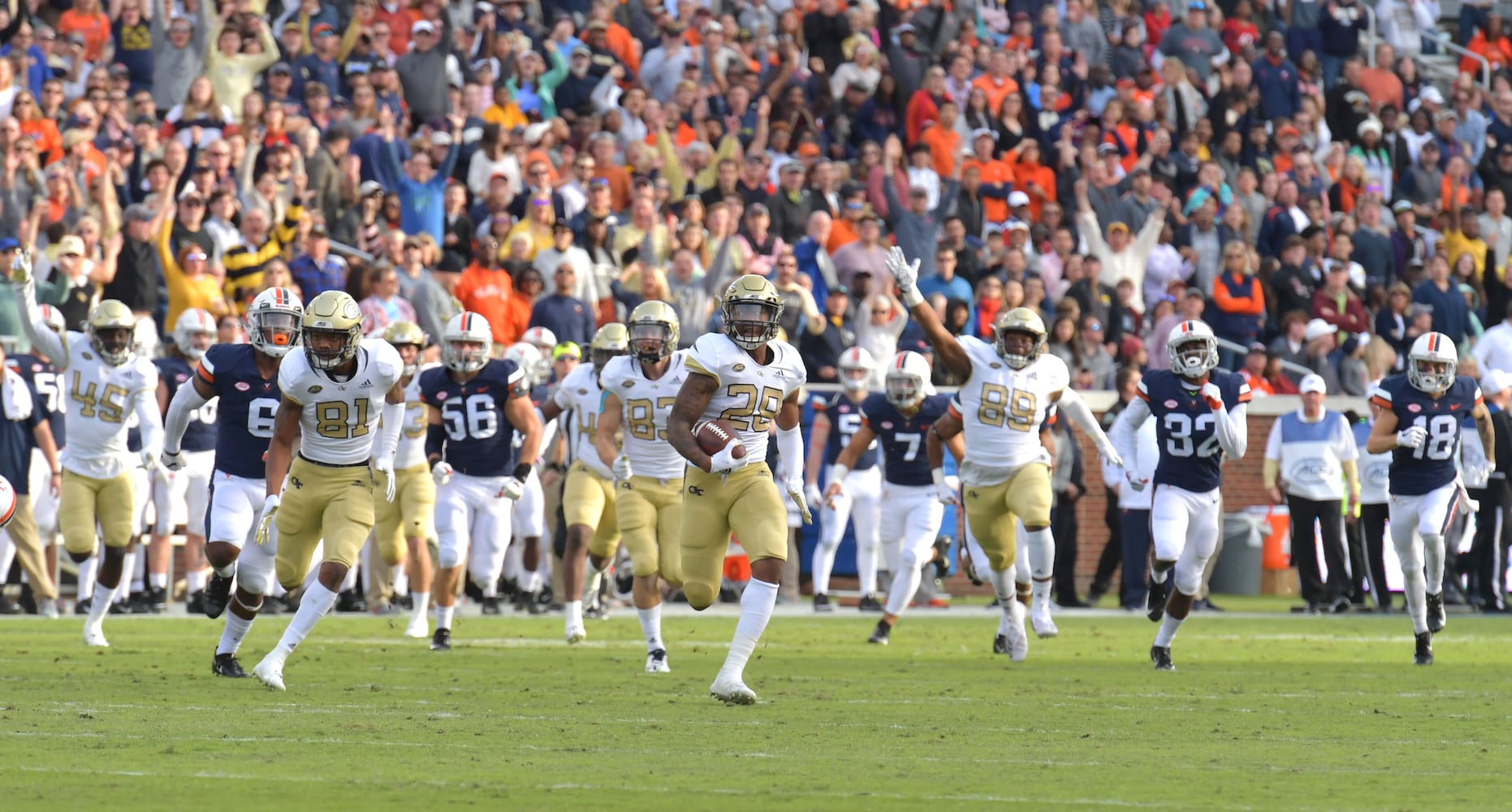 Photos: Georgia Tech hosts Virginia