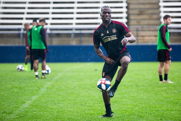 Florentin Pogba will add depth at centerback for Atlanta United. (Atlanta United)