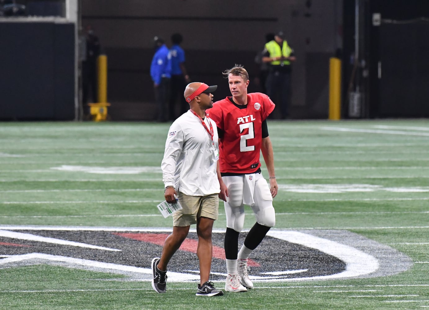 Falcons open practice photo