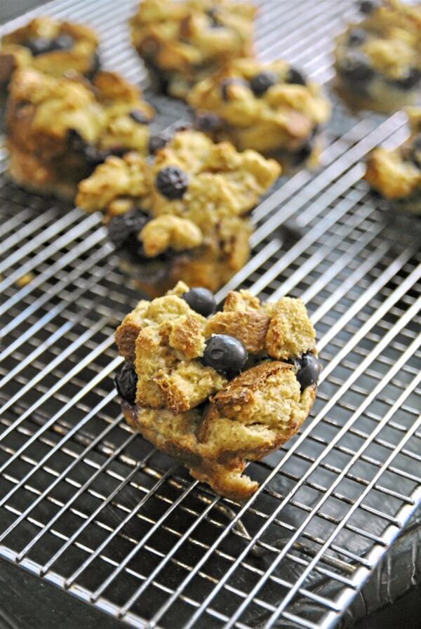 Blueberry Pie French Toast Muffins (Gretchen McKay/Pittsburgh Post-Gazette/TNS)