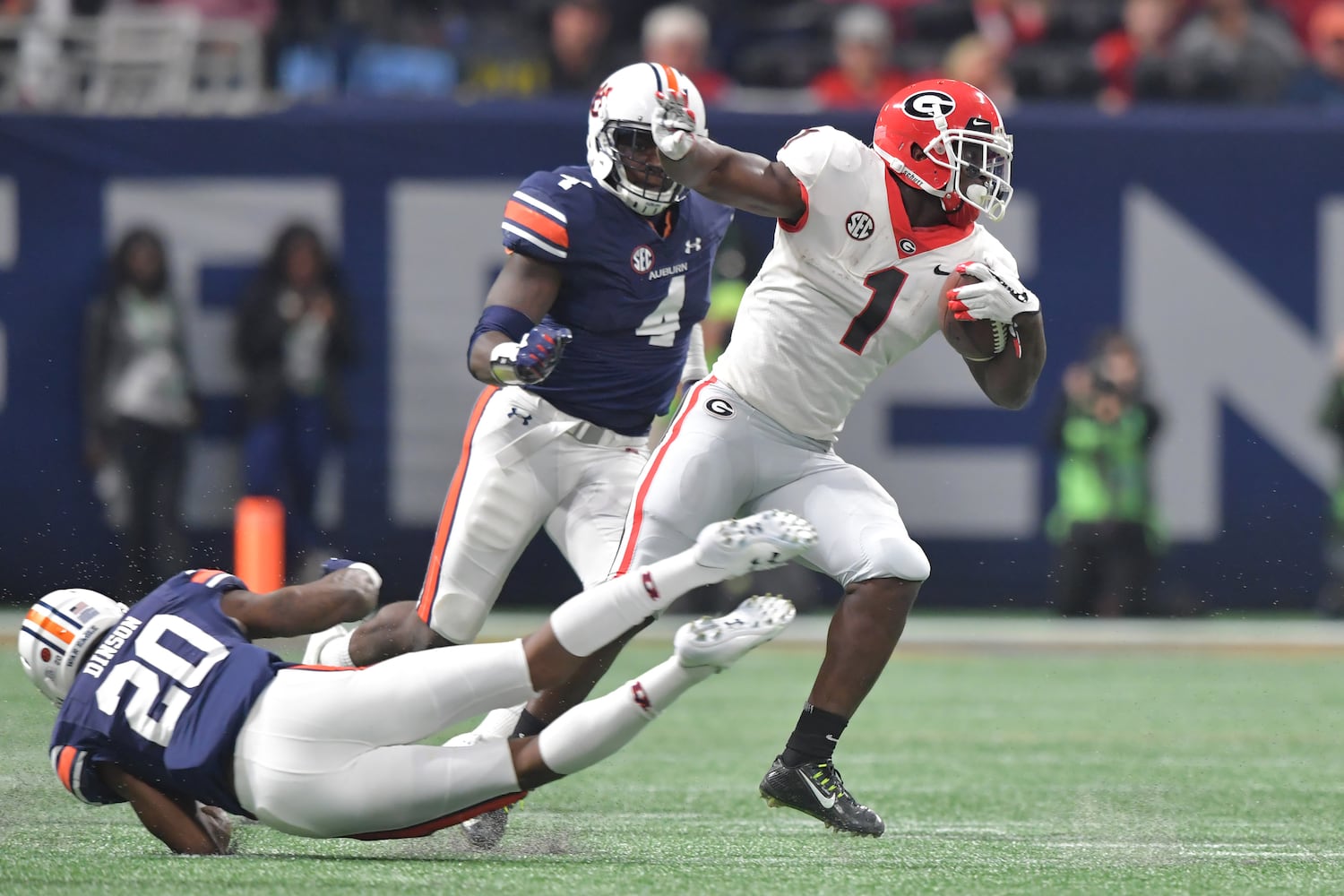 Photos: Georgia handles Auburn in rematch, wins SEC title