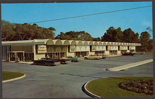 Jekyll Island's original shopping center has been replaced by a Beach Village that was developed as part of a $285 million revitalization plan. (Photo courtesy of Mosaic, Jekyll Island Museum