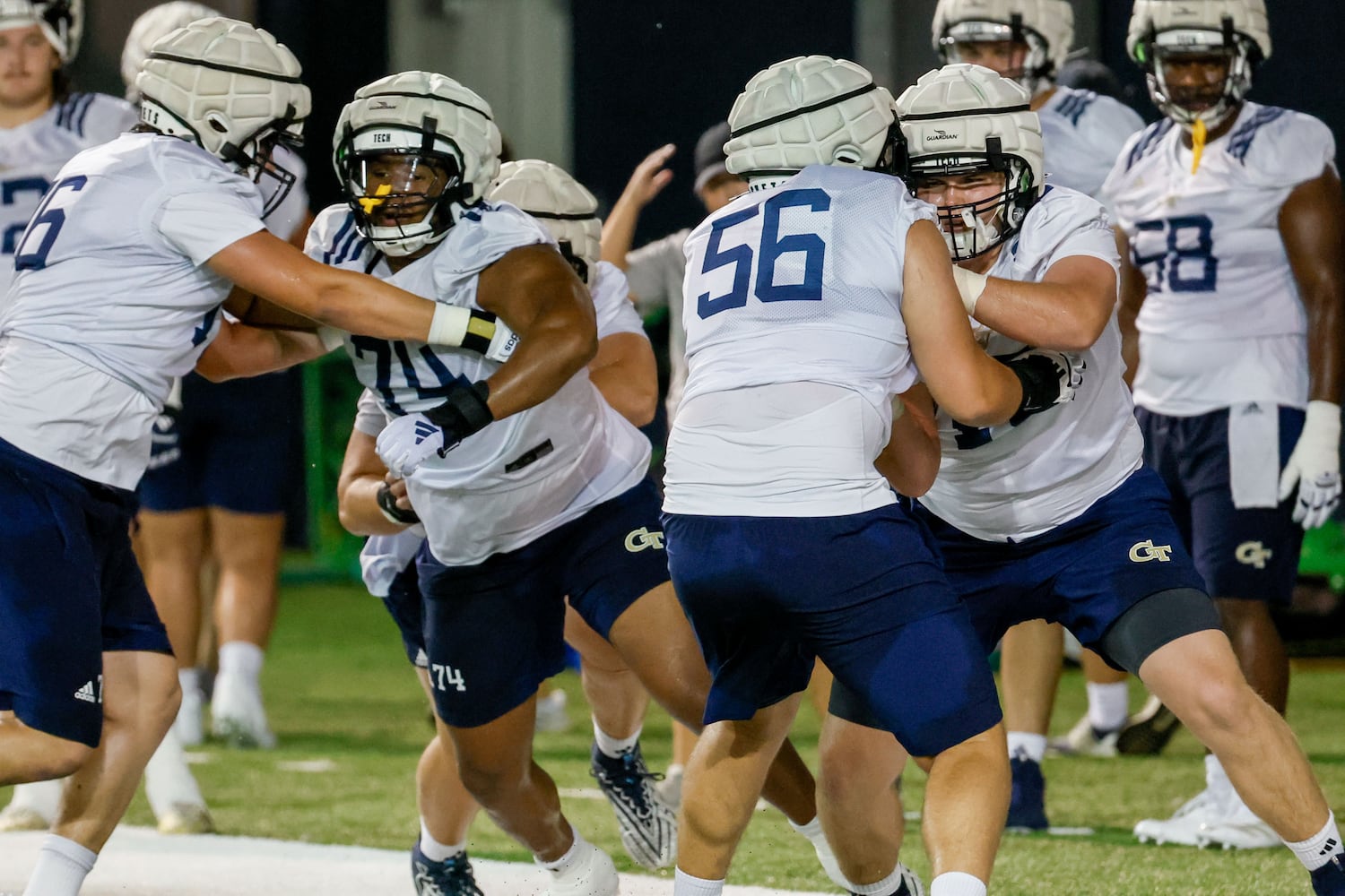 Georgia Tech practice