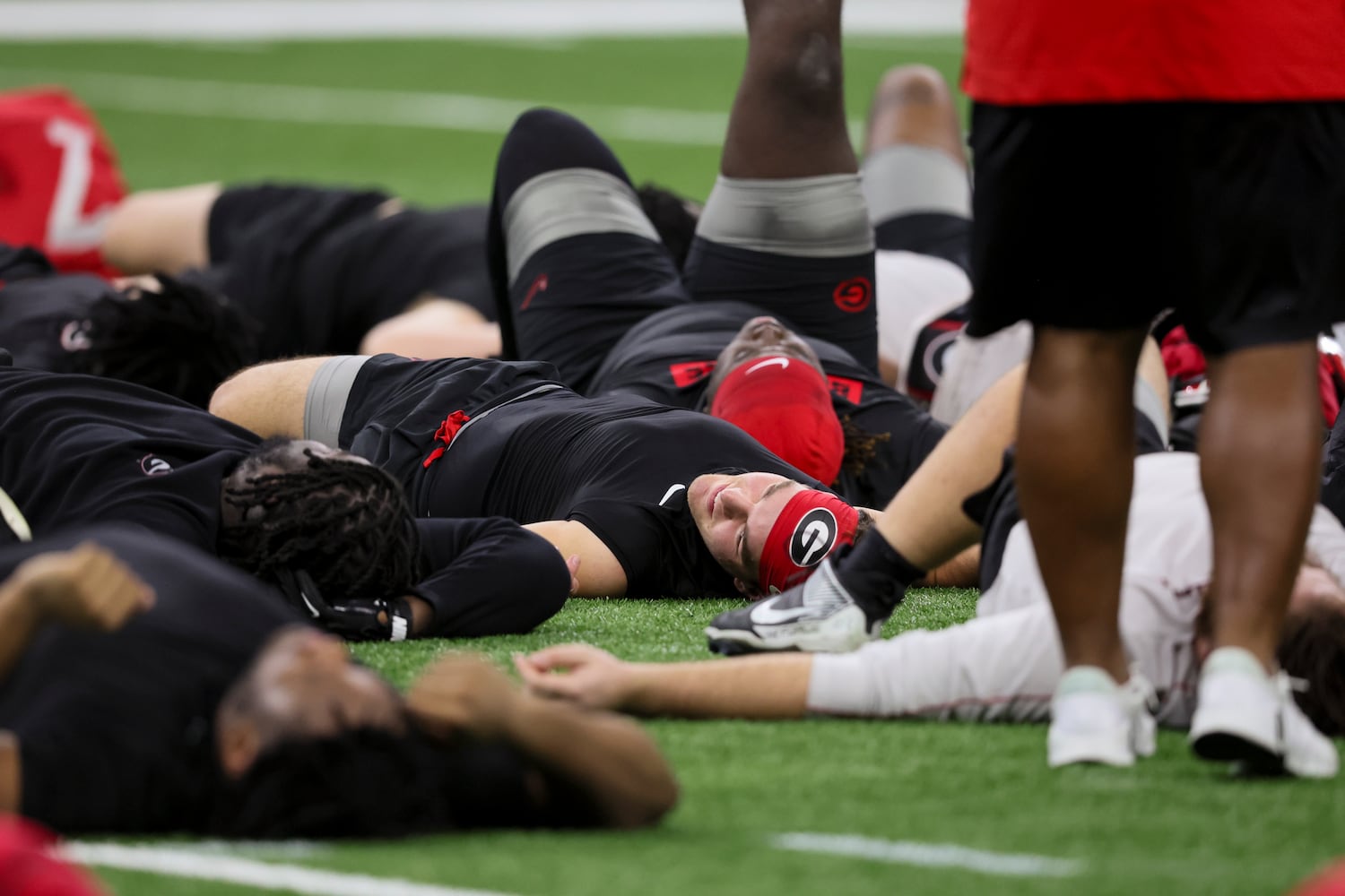 123024 uga sugar bowl practice