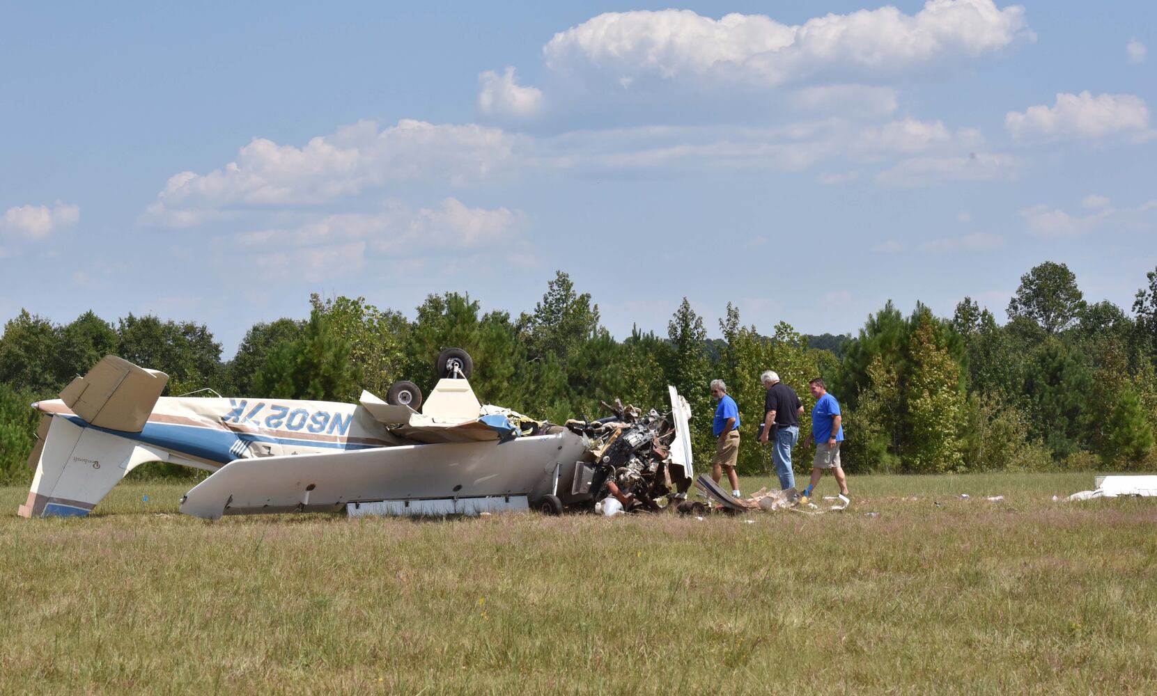 Two planes crash