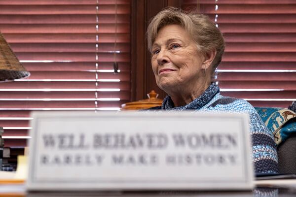 Rep. Penny Houston (R-Nashville) photographed in her office at the Georgia Capitol in Atlanta on Wednesday, March 27, 2024.ÊÊÊ(Ben Gray / Ben@BenGray.com)