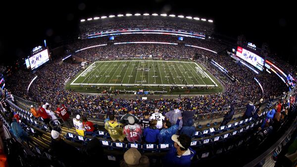 Falcons will play their first game at Gillette Stadium since 2009.