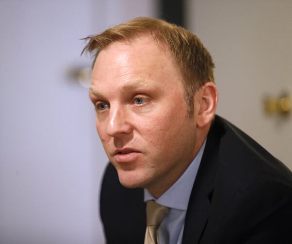 September 10, 2019, 2019 - Atlanta - Attorney Brian Sutherland, one of the attorneys on the case. The case of former Clayton County child welfare official Gerald Lynn Bostock is among three the Supreme Court is set to examine. The U.S. Supreme Court will consider a metro-Atlanta case as it weighs whether gay, lesbian and transgender workers are protected under federal anti-discrimination laws. In what could be a landmark ruling, the high court will decide whether Title VII of the Civil Rights Act of 1964 extends workplace protections to members of the LGBT community. Bob Andres / robert.andres@ajc.com