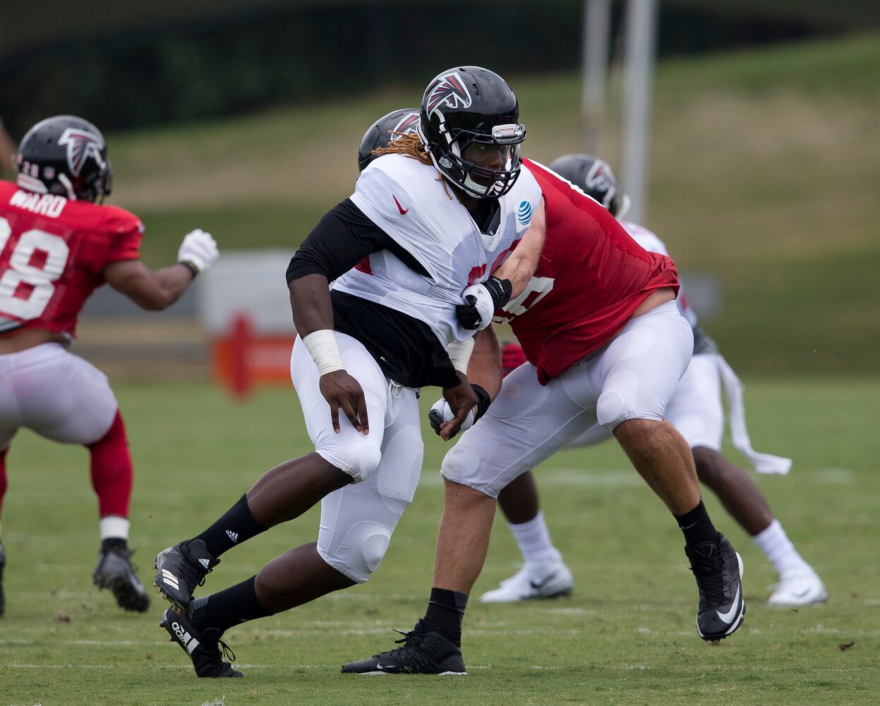 Photos: First live action for Julio as training camp continues