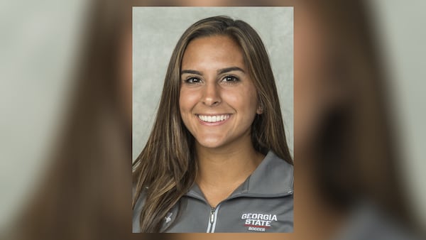 Former Georgia State University soccer team member Natalia Martinezl.