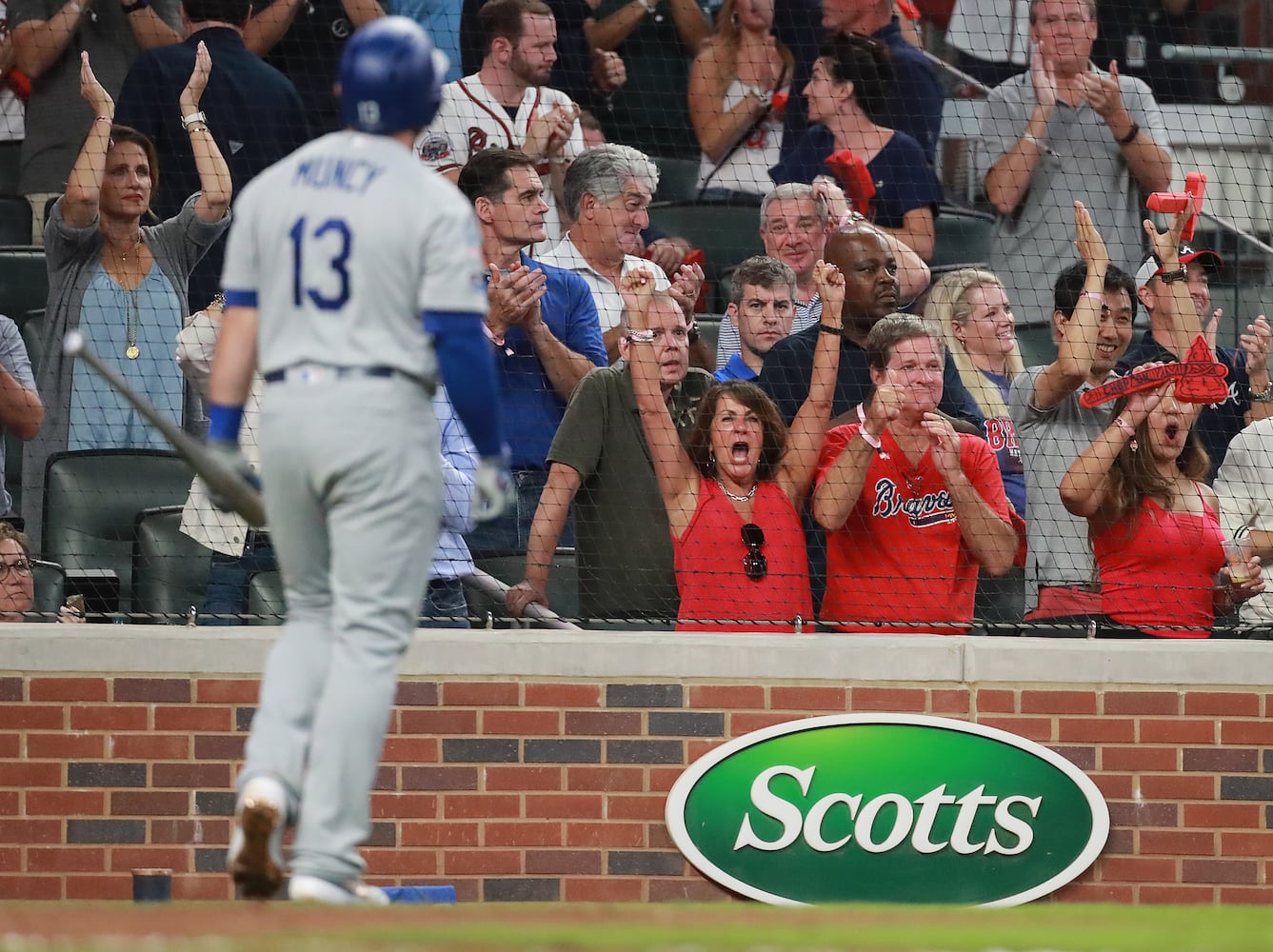 Photos: Acuna, Freeman lead Braves to playoff win over Dodgers