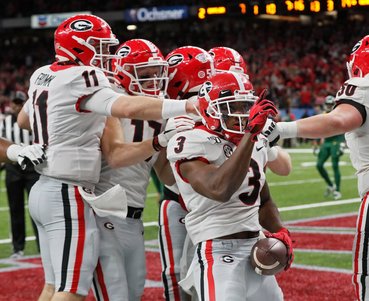 Photos: Bulldogs too much for Baylor in Sugar Bowl